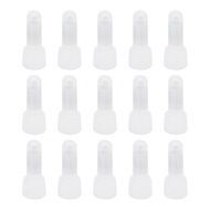 1000Pcs Closed End Cap, CE1 CE2 CE5 Terminal Transparent Nylon Crimping Cap Wire Cable Connector Kit