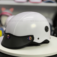 Nón Bảo Hiểm Gắn ốc Titan Gr5 Mũ Bảo Hiểm Nữa đầu Titan Thời Trang Năng Đông Cho Nam Và Nữ
