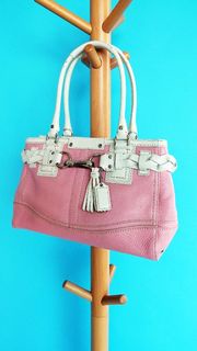 COACH 中SIZE粉紅色手袋