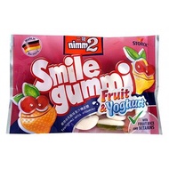 Nimm2 Smile Gummi 4 รสชาติ Fruit&amp;Yoghurt Sour Apple Buddies 90 กรัม นิมม์ ทู สไมล์ กัมมี่ เยลลี่ Jelly belly haribo