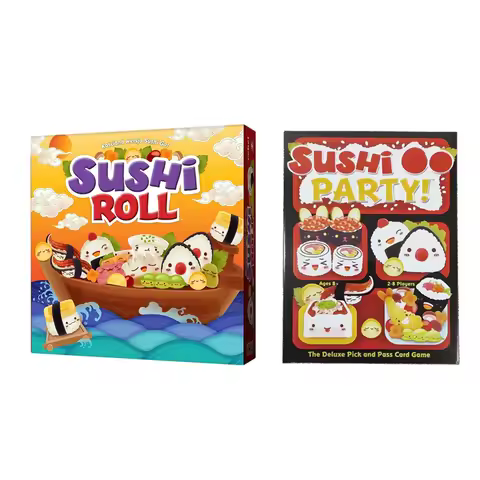 Sushi Board Game Party! /Sushi Roll / - The Pick and Pass Card Game with More Variety and Strategy