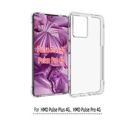 เคสสำหรับ HMD Pulse Pro / Pulse Plus แบบ TPU ใสเสริมขอบและมุมกันกระแทก