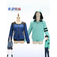 Tokyo Ghoul Cosplay Kaneki Ken Touka Kirishima Long Sleeved Hooded For Daily Wear Costume Clothes Pa