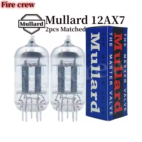 Fire Crew Mullard 12AX7 ECC83 Vacuum Tube Upgrade ECC803 ECC83S 5751 7025 6N4 B759 HIFI Audio Valve 
