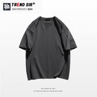 TrendSir มาใหม่ ลายเยอะเสื้อยืดเกาหลี เสื้อยืด oversize 100% cotton M-3XL