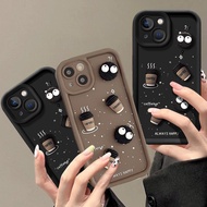 Cute Fun 3D Ball Coffee Case For Samsung Galaxy S25 S24 Ultra S23 S22 S21 Plus S24FE S23FE S20FE S21