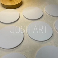 Painting Coaster/Plain Coaster/Minimalist Ceramic Plain Coaster/Painting Tiles Coaster/Mandala Art P