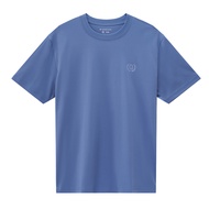 Giordano Mens Slim Cotton Embroidery Tee (Classic Man) 01025802002 เสื้อยืดผู้ชาย เสื้อยืดคอกลม เสื้