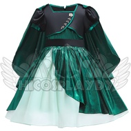 hiCosplaydy Kids Princess Anna Cosplay Costume Set