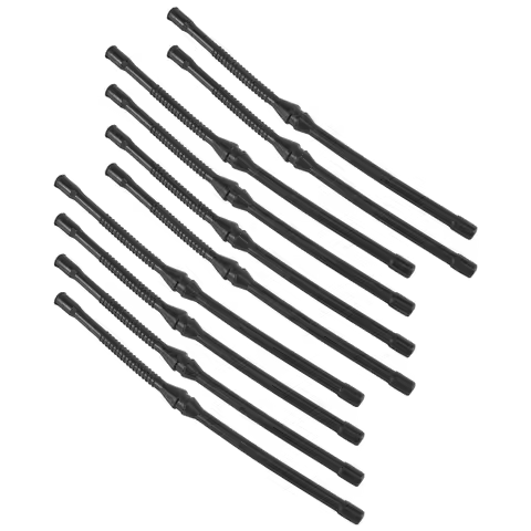 10X Black Fuel Hose Pipe for Chinese Chainsaw 4500 5200 45Cc 52Cc 58Cc MT-9999 Plastic Fuel Hoses Pi