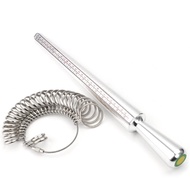 Ring Sizer set / Ring Sizer Stick Ring Measuring Stick + Finger Ring Sizing Measurement Loop / UK Ri