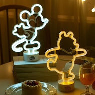 Disney Character LED Neon Mood Light ( Winnie the Pooh Bear / Mickey Mouse ) Portable Mood Light Lam