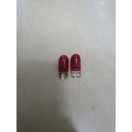 [Ready Stock 🔥]T10 Bulb Red T10 Bulb Merah Bulb Lampu Albino Merah Civic EK Civic FD and universal