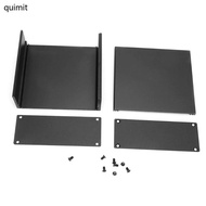 QUIM Aluminum Project Box DIY Electronic Box Project Black Enclosure Case Small