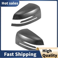for    CLA GLA C E Class W176 C117 X156 W204 W212 Carbon Fiber ABS Side Rear View Mirror Cover Trim