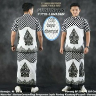 Setelan Baju Koko Dan Sarung Celana Baju Muslim Modern Terbaru 2023 Batik Solo Pria