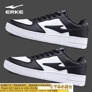 KY/🏅Hongxing Erke（ERKE）Men's Shoes Spring and Autumn Sneakers Men2023New White Shoes Low Top Skatebo