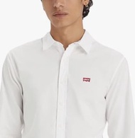 💥名牌 Levi's：二手，穿過一次，極新，日本🇯🇵中碼，大約 🇭🇰 香港人 S細碼，Levis Men's Logo Shirt, Japan 中碼 Version, Long Sleeve, br