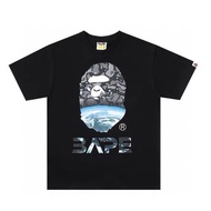 Aape A bathing ape Bape Unisex Tee Tshirt T Shirt Baju Lelaki Man Men Women Korean Japan Fashion 100