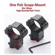 #mod# DISCOVERY 1pair 25.4Mmm/30mm/34mm scope Mount Ring 11mm/20mm Dovetail Rail Low High Profile fo
