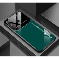 Huawei Nova 3i casing tempered glass fashion Silicone Case back cover