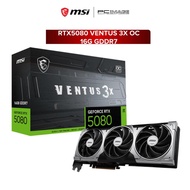 MSI GEFORCE RTX5080 VENTUS 3X OC 16G GDDR7 GRAPHIC CARD