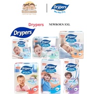 Drypers Wee Wee Dry Tape (M Size/ L Size/ XL Size/ XXL Size)