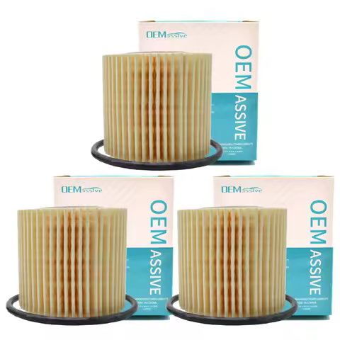 QTY 3, Oil Filter For Toyota RAV 4 2013 2014 2015 2016 2017 2018 2.0 3ZR-FE / Corolla 2006 - 2019 2Z