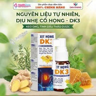 DK3 THROAT SPRAY - Effective in reducing sore throat, cough, sore throat - 30ml bottle