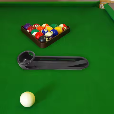 6Pcs Snooker Ball Track Plastic Billiard Table Accessory Easy Install Ball Drop Track Accurate Pool 