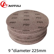 Non-stick mesh sanding disc, Dust-free abrasive sanding disc, Abrasive wall, abrasive, 9", 225mm, 80