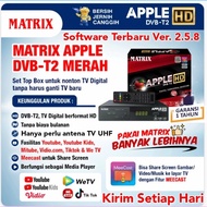 Set Top Box TV Digital Matrix Merah Receiver TV Digital DVB T2