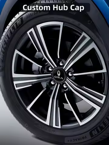 Car Wheel Center Hub Cap Sticker For Great Wall Ora Good Cat GT Ballet Ca tWhite Cat IQ Flash Cat Bl