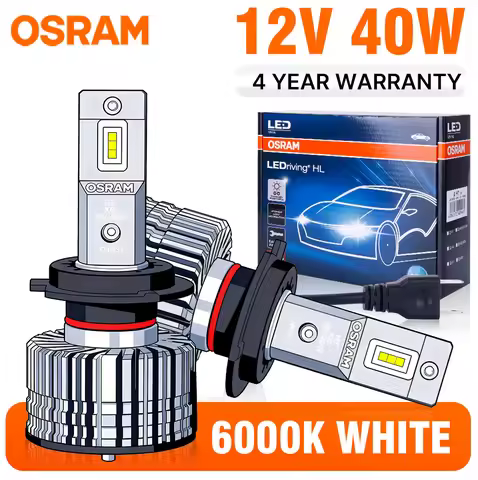 OSRAM Original H7 H4 H8 H11 LED Bulb 40W Car Headlight H1 LED 25W HB3 HB4 9005 9006 HIR2 9012 6000K 