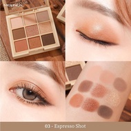 MC3110 MEILINDA เมลินดา พาเลท อายแชโดว์แต่งตา 9 สี Mood Mellow Eye Palette