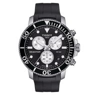 Tissot Seastar 1000 Chronograph ทิสโซต์ ซีสตาร์ 1000 สีดำ ขาว T1204171705100 นาฬิกาสำหรับผู้ชาย