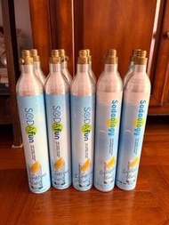 Empty CO2 Gas Cylinders x 10pc (Soda Fun / Sodaology Brand 60L) — Perfect for Aarke, SodaStream, Phi