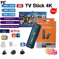 Q96 Smart TV Stick Mini TV Box Quad Core 2.4WIF8+128GB WIFI 4K HD AllWinner H313 Chip Android 10.0 Smooth YouTube Play