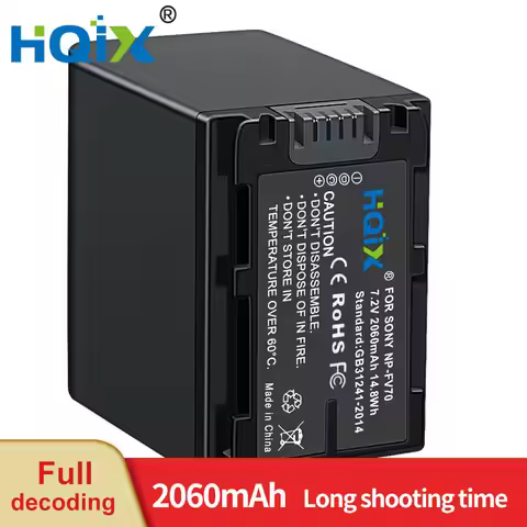HQIX for Sony HDR-TD20 PJ790E PJ580 PJ610E TD10E PJ810E EPJ600 EPJ580E PJ675E PJ760E PJ670E PJ820 Ca