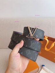 LV 路易威登男士皮帶腰帶line 40mm雙面