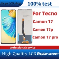 Original LCD For Tecno Camon 17 Camon 17 Pro CG8 Camon 17P CG7 LCD Display Touch Screen Replacement