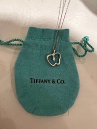 《二手》Tiffany &amp; Co. 純銀絕版 鏤空 蘋果項鍊