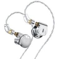 TRN EMX Dynamic Flagship Audiophile Flat Headset Earplugs 3.5/2.5/4.4mm Replaceable Audio Plug Flat 
