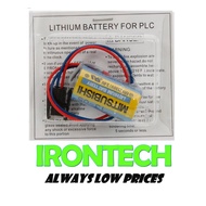 100% Original MITSUBISHI A6BAT ER17330V MR-BAT Industrial PLC Battery