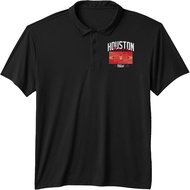 NBA Cup Houston Rockets Court Performance Polo Shirt