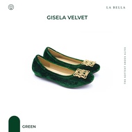 LA BELLA รุ่น GISELA VELVET - GREEN