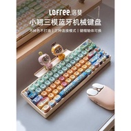 Lofree Lofree Lofree Mechanical Keyboard Wireless Three-Mode Bluetooth Girl Cute Laptop Tablet Offic