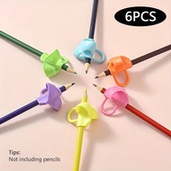 Silicone 3 finger grip student finger guard pen cover soft grip correction writer
