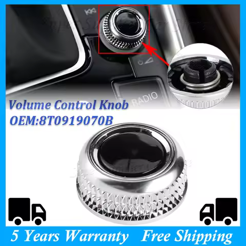 8T091907B For Audi A4 B8 S4 A5 S5 Q5 RS4 RS5 Center Console MMI Multi Media Volume Adjustment Knob C