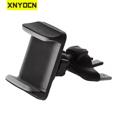 Xnyocn Universal Car Phone Holder CD Slot Stand Mount 360 Rotation Mobile Phone Holder Stand for iph